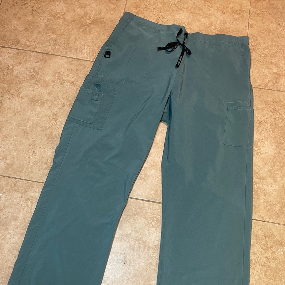 Carhartt Teal Green Utility Scrub Pants